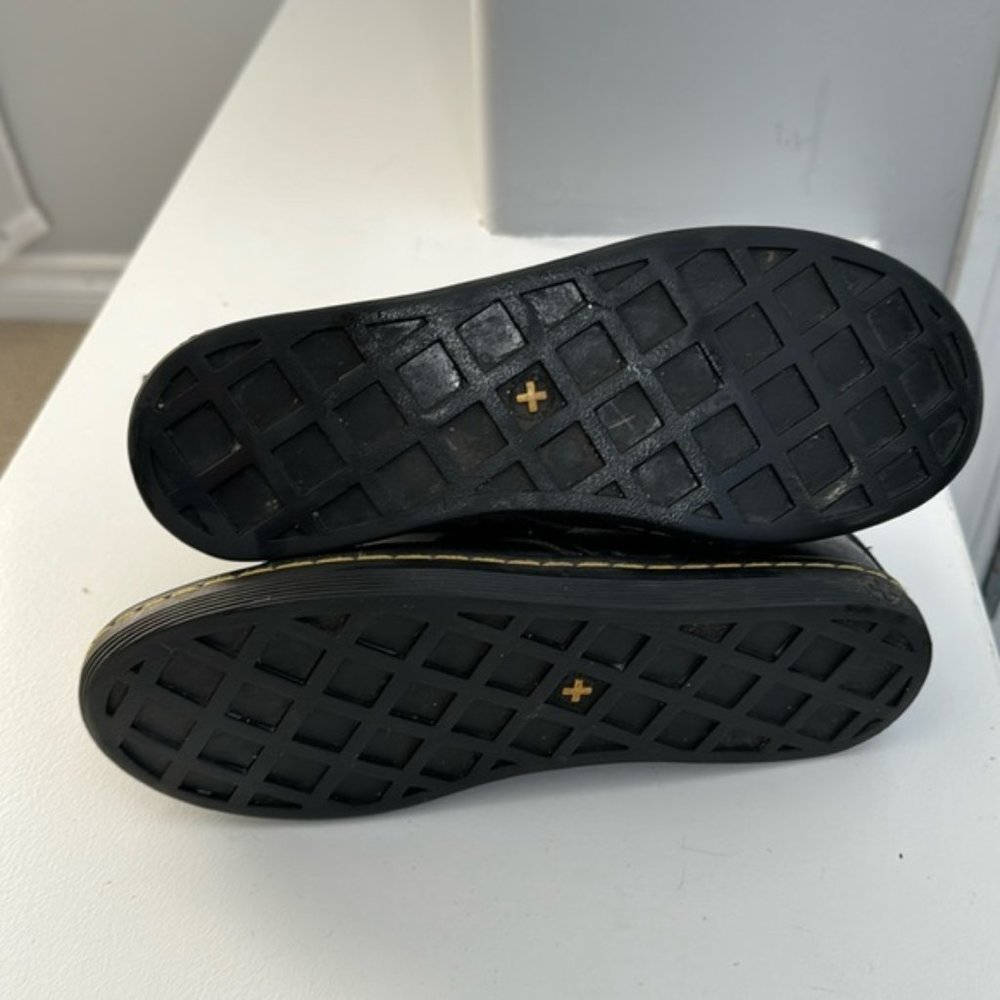 ❗️SOLD❗️Dr Martens Black Leather Stratford Game On Booties Size 6 - Picture 6 of 9
